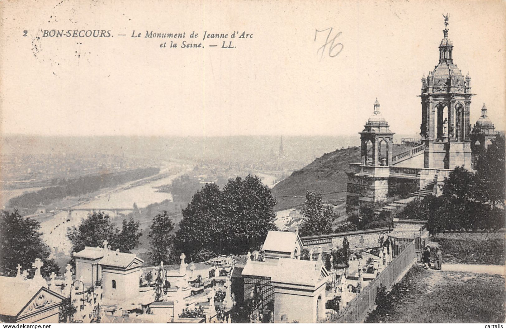 76-BONSECOURS-N°C4110-E/0121 - Bonsecours