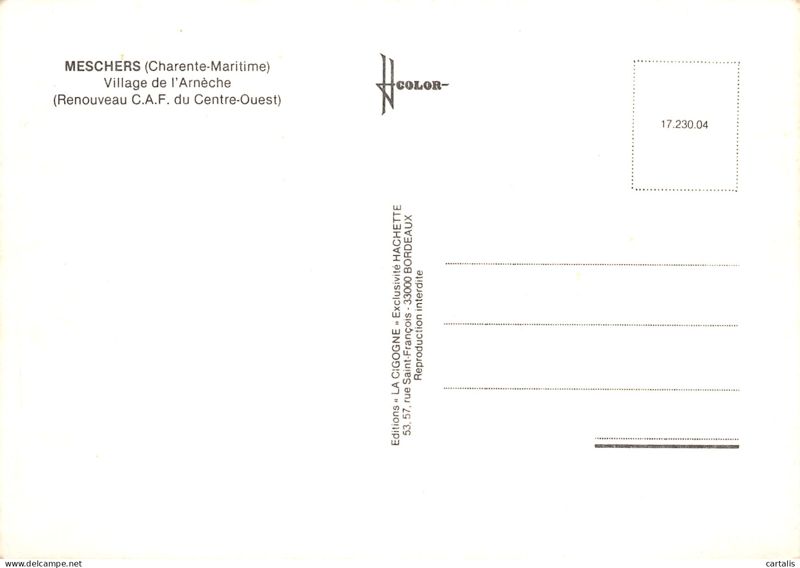 17-MESCHERS-N°C4110-D/0207 - Meschers