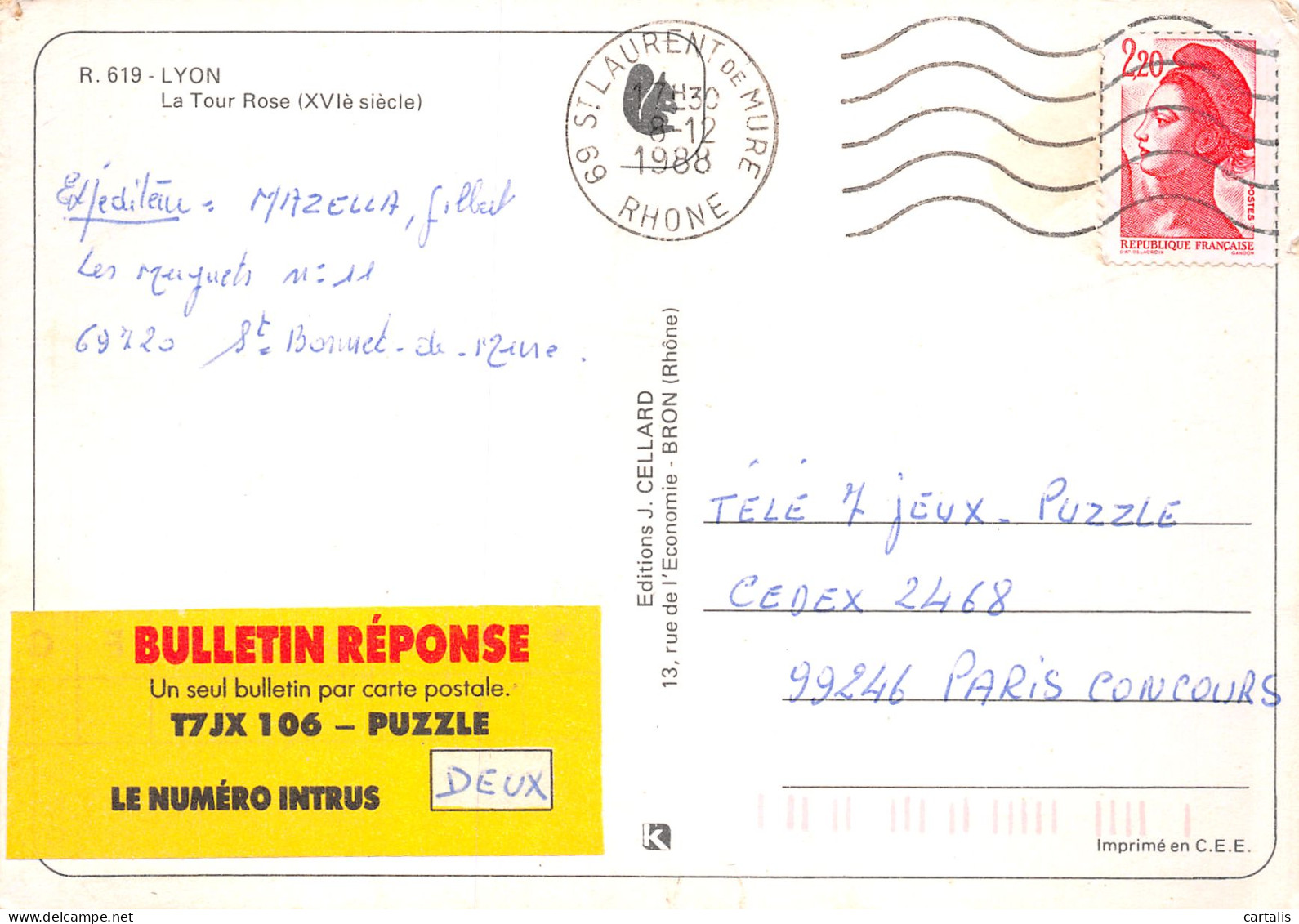 69-LYON-N°C4111-C/0085 - Lyon 1