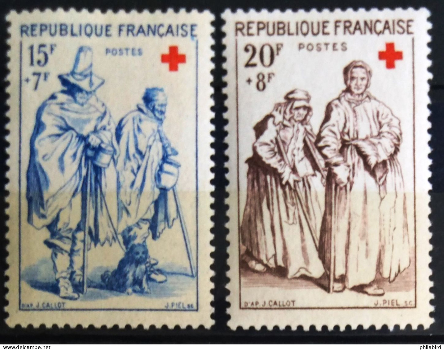 FRANCE                             N° 1140/1141                               NEUF** - Unused Stamps
