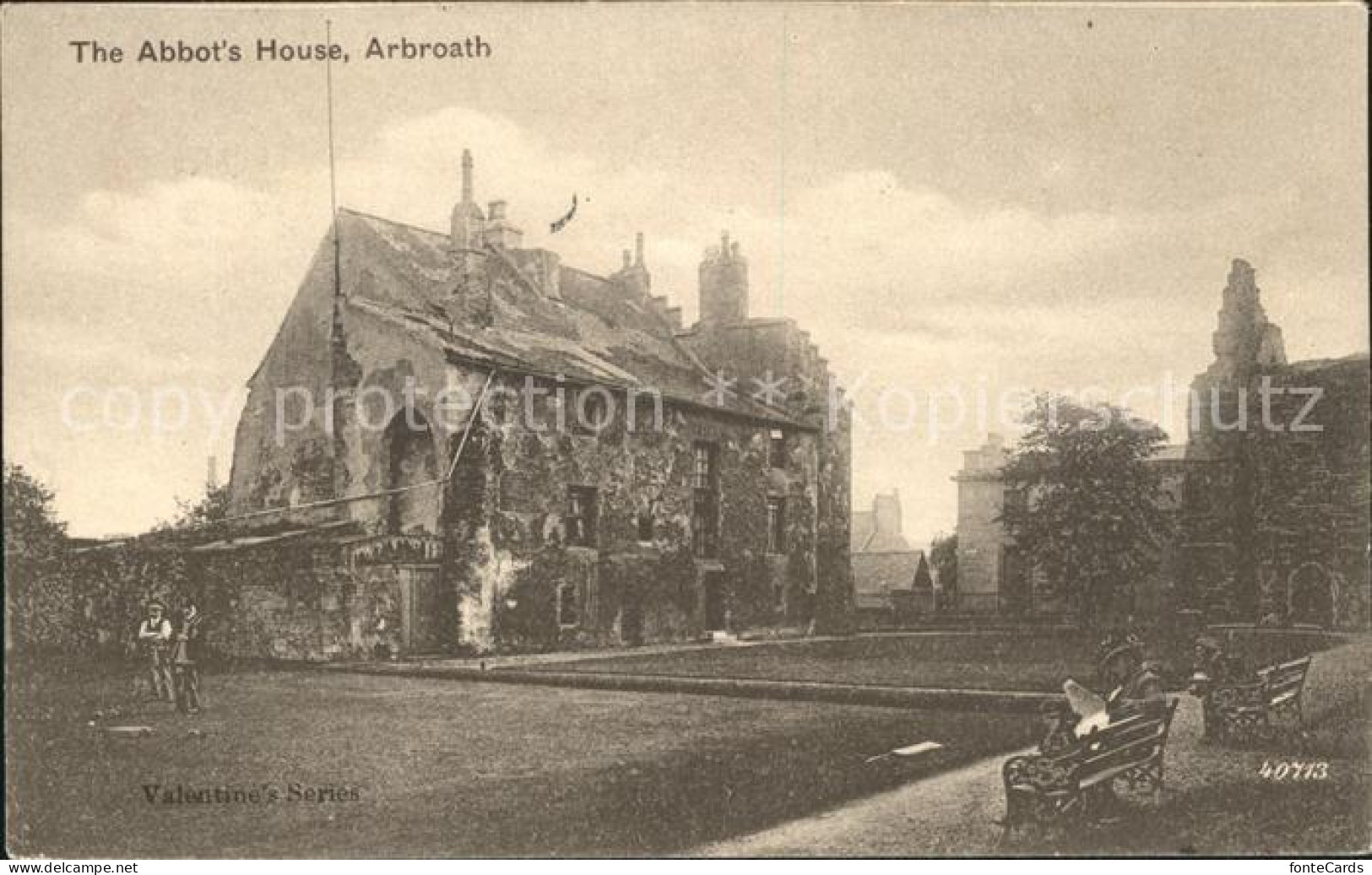 11732847 Arbroath The Abbot's House Valentine's Series  - Autres & Non Classés