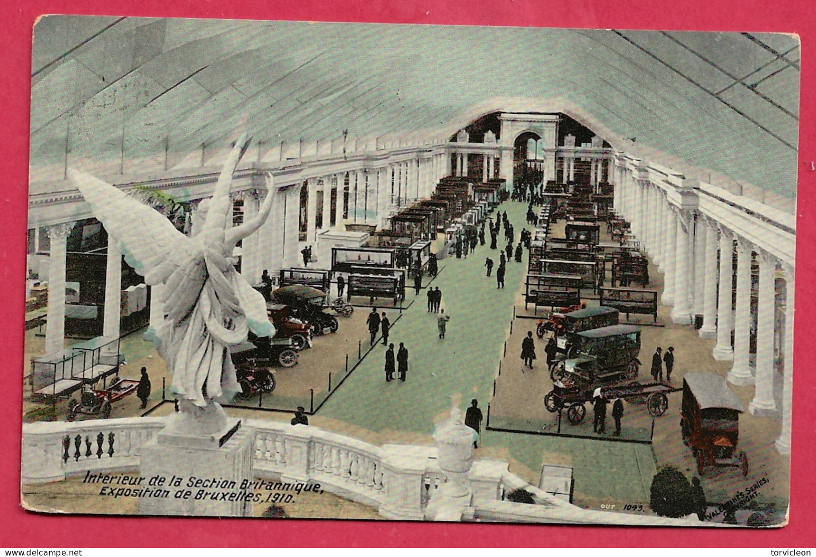 C.P. Bruxelles = Exposition 1910 : Intérieur De La Section  Britanique - Brüssel (Stadt)