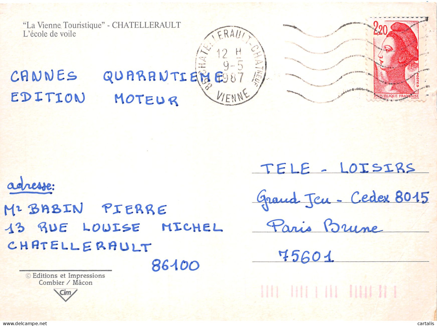 86-CHATELLERAULT-N°C4111-D/0161 - Chatellerault