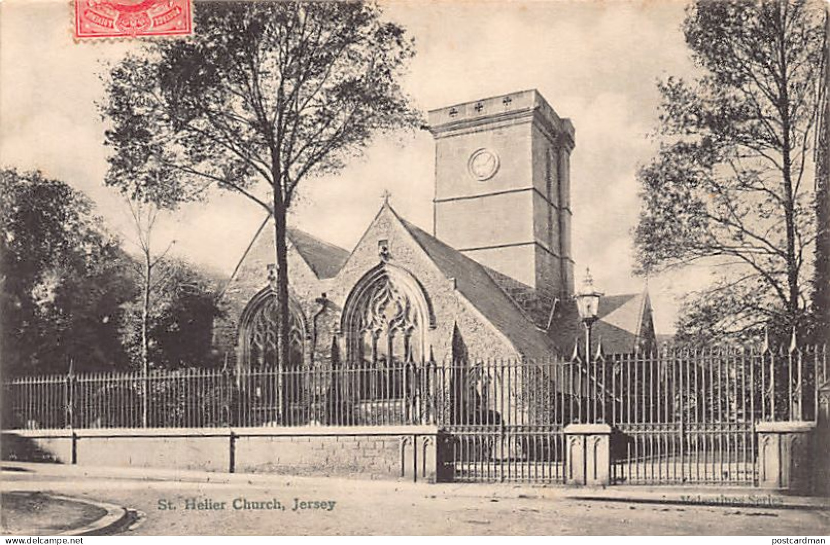 Jersey - St. Helier Church - Publ. Valentine  - Sonstige & Ohne Zuordnung