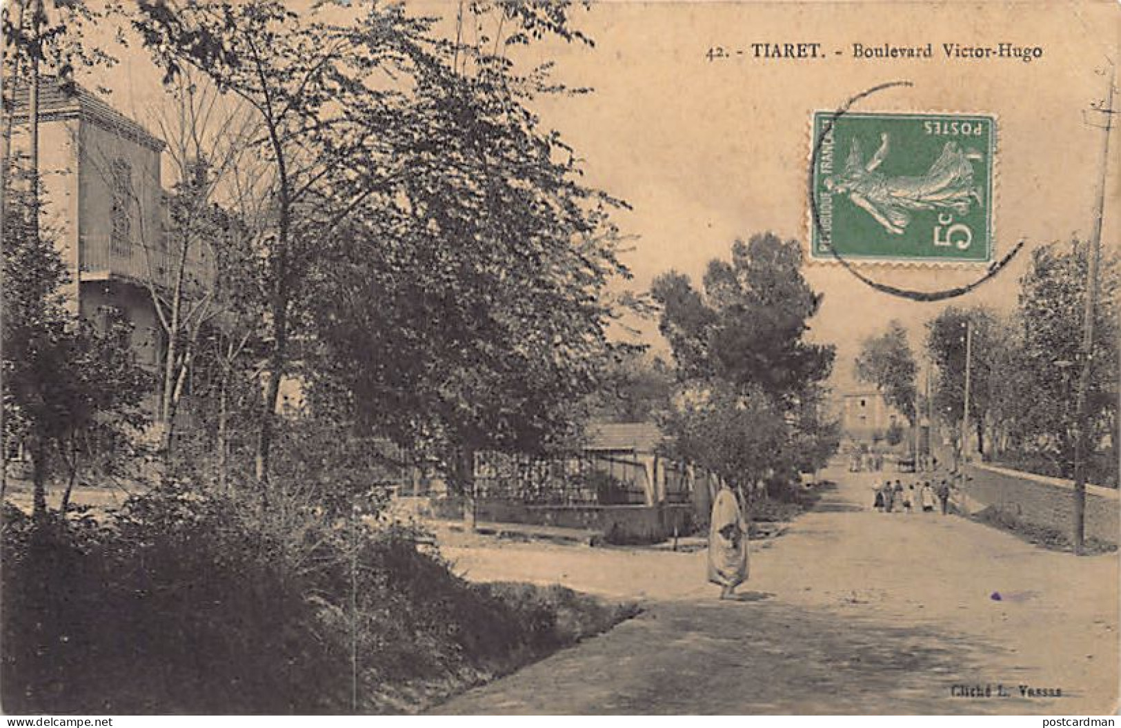 TIARET - Boulevard Victor Hugo - Ed. L. Vassas 42 - Tiaret