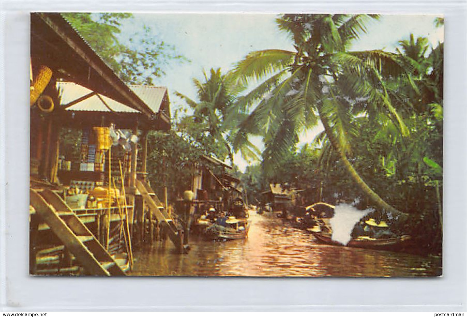 Thailand - DHORNBURI - Scenery Of The Floating Market - Publ. Soma Nimit 368 - Thailand