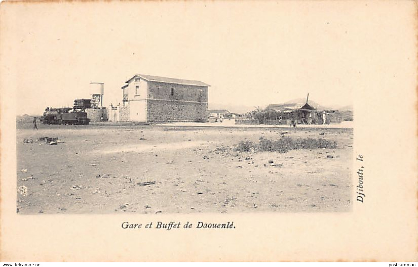 Ethiopia - DEWELE Daouenlé - The Station Of The Franco-Ethiopian Railroad - Publ. Unknown  - Äthiopien