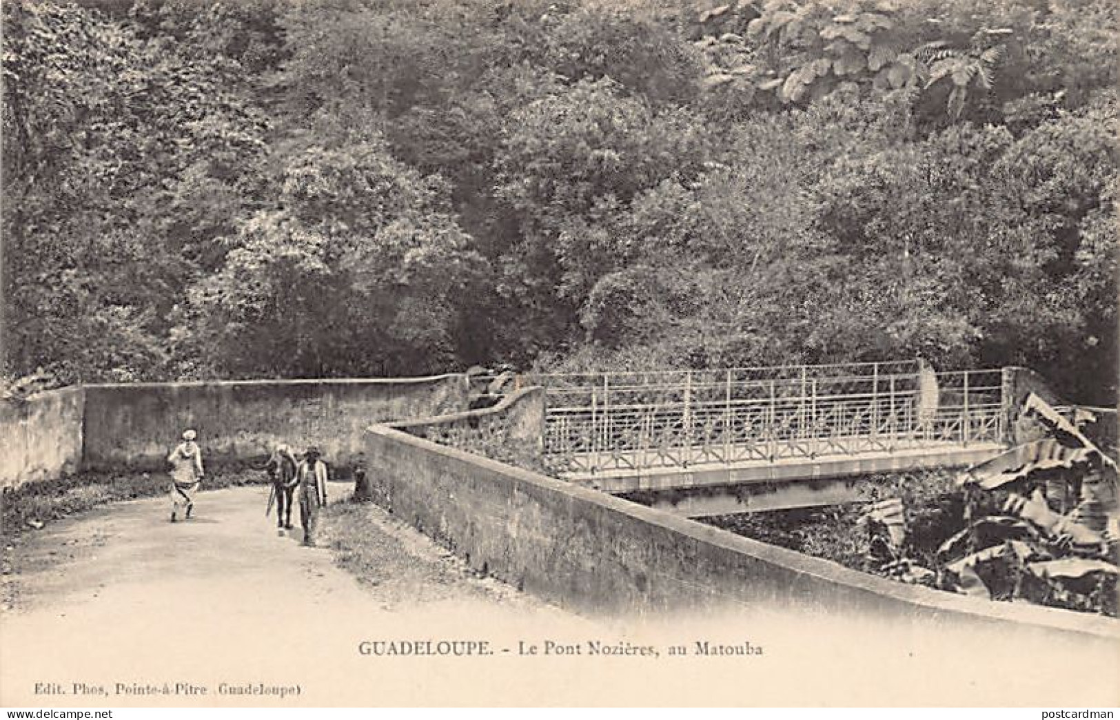Guadeloupe - Le Pont Nozières, Au Matouba - Ed. Phos  - Autres & Non Classés