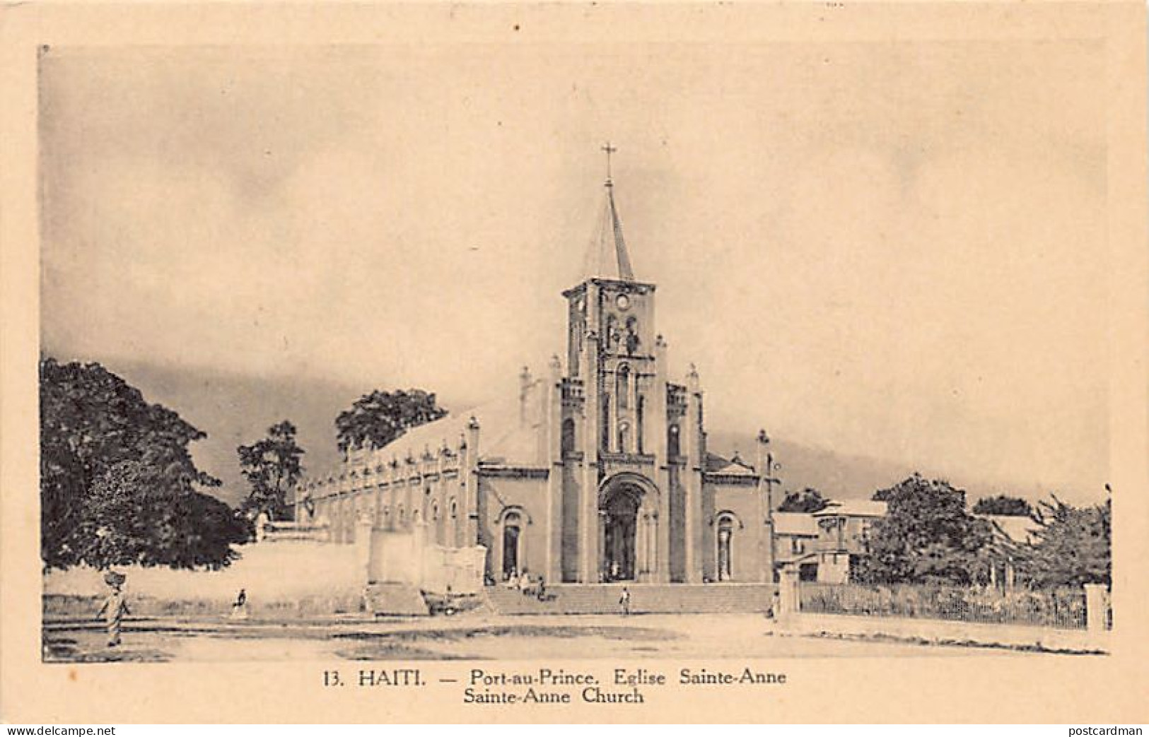 Haiti - PORT AU PRINCE - Sainte-Anne Church - Ed. Thérèse Montas 13 - Haïti