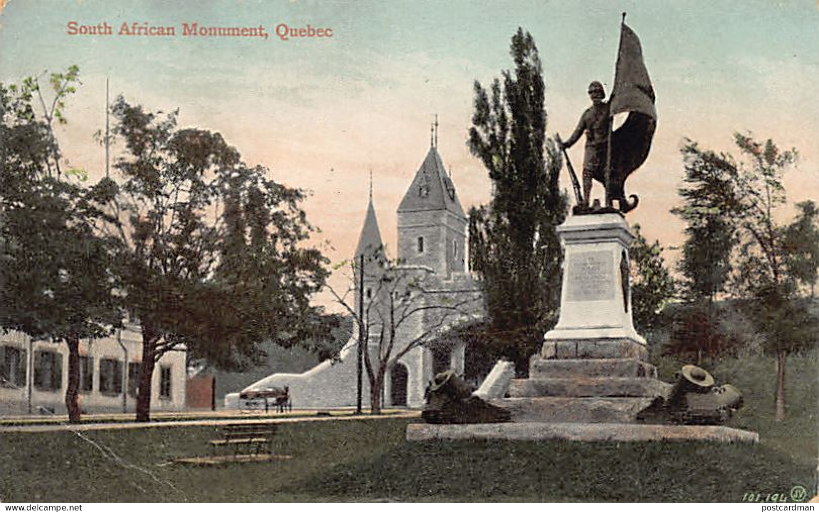 South Africa - BOER WAR - South African Monument In Québec, Canada - Afrique Du Sud