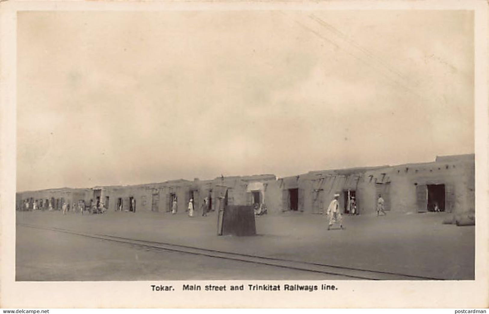Sudan - TOKAR - Main Street And Trinkitat Railways Line - Publ. Unknown  - Soudan