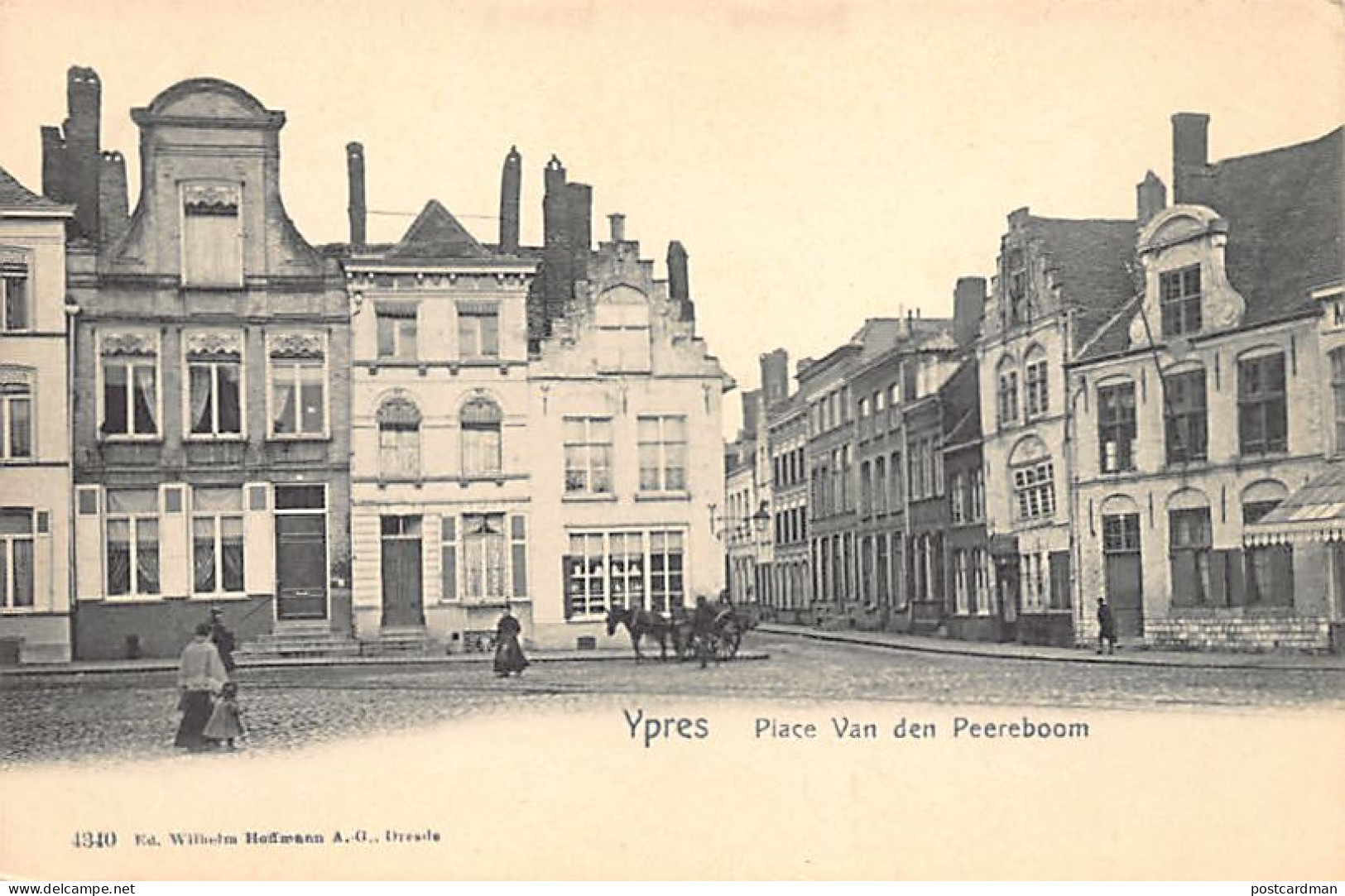 IEPER (W. Vl.) Van Den Peereboomplaats - Uitg. W. Hoffmann 4340 - Ieper
