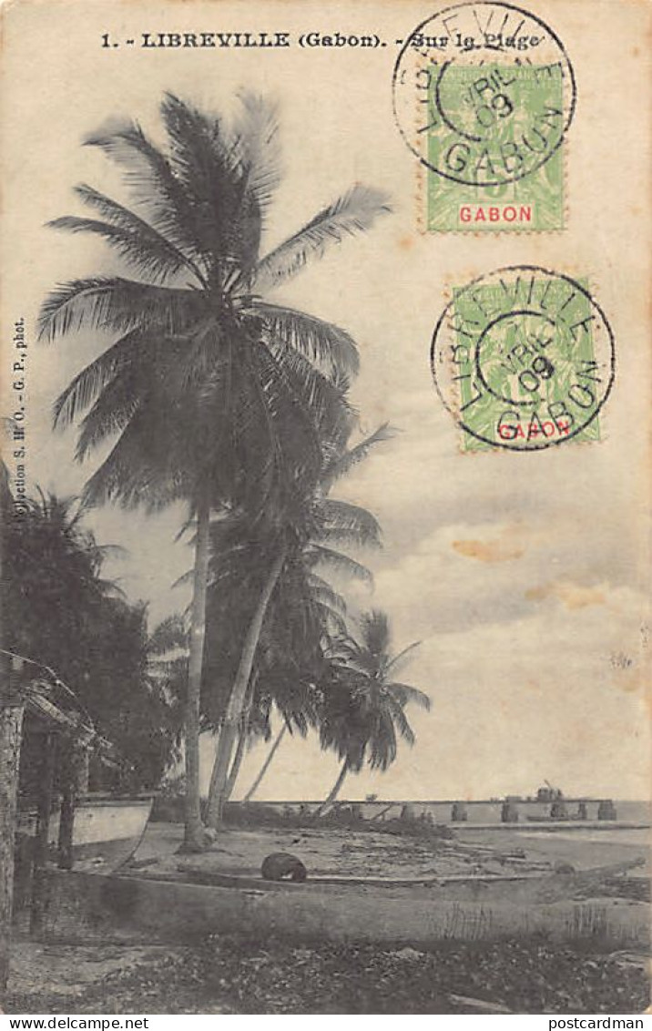 Gabon - LIBREVILLE - Sur La Plage - Ed. S.H.O. - G.P. 1 - Gabun