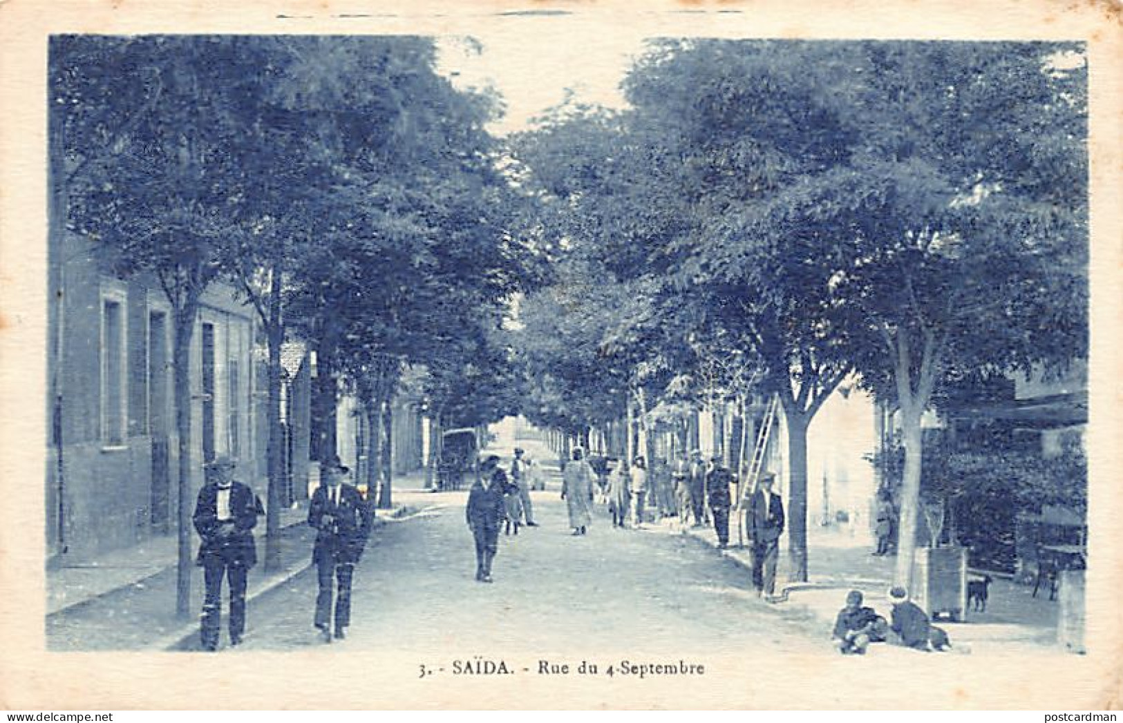 Algérie - SAÏDA - Rue Du 4 Septembre - Ed. Inconnu 3 - Saïda