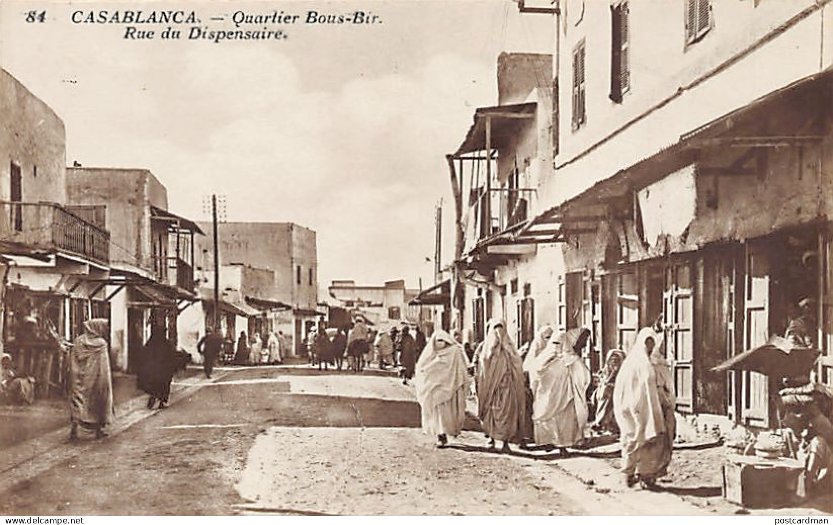 Maroc - Bousbir, Le Quartier Réservé De Casablanca - Prostitution - Rue Du Dispe - Casablanca