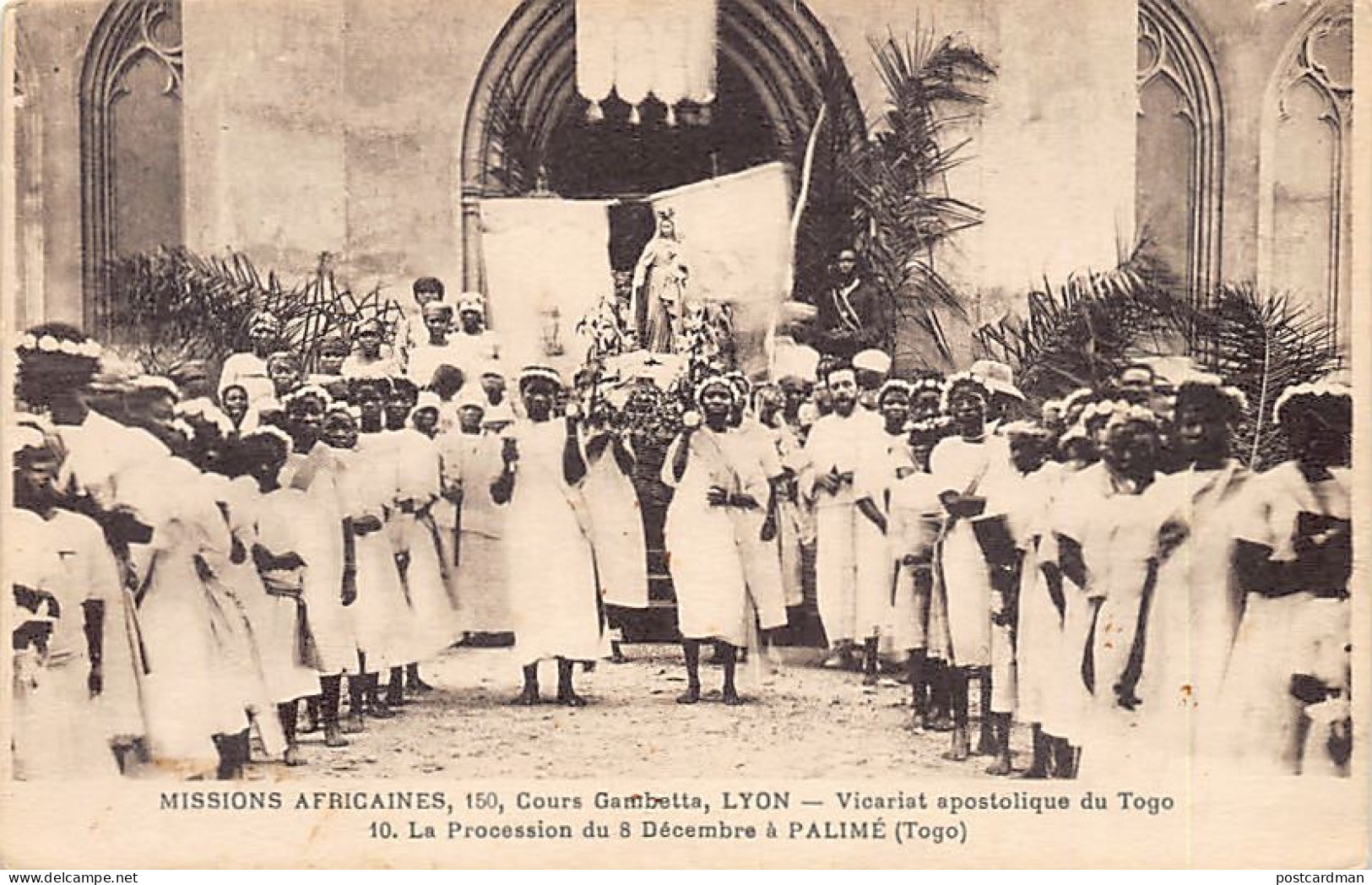 Togo - PALIMÉ - La Procession Du 8 Décembre (Fête De Marie) - Ed. Missions Africaines 10 - Togo