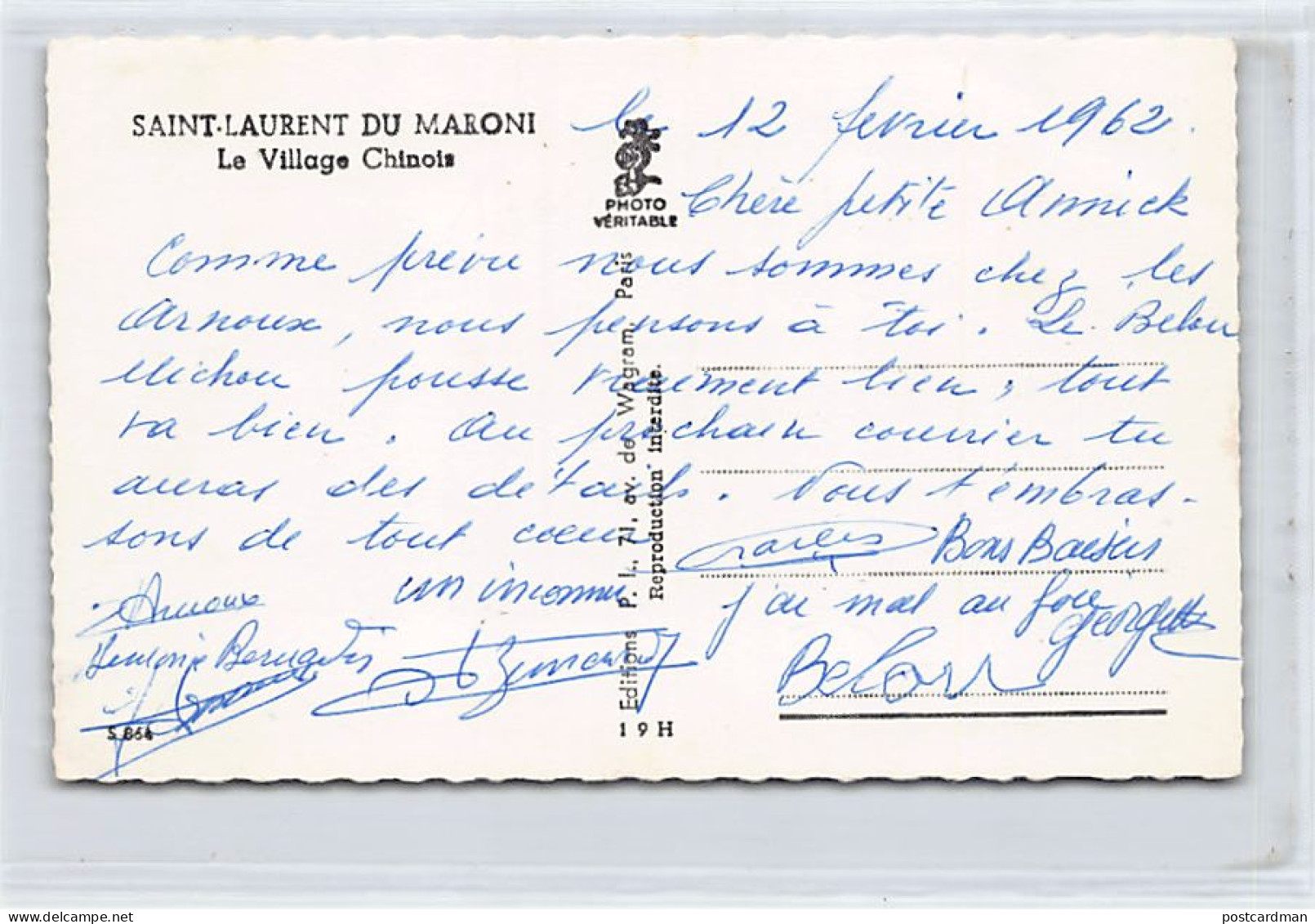 Guyane - SAINT-LAURENT - Le Village Chinois - Ed. P.I. 19H - Saint Laurent Du Maroni