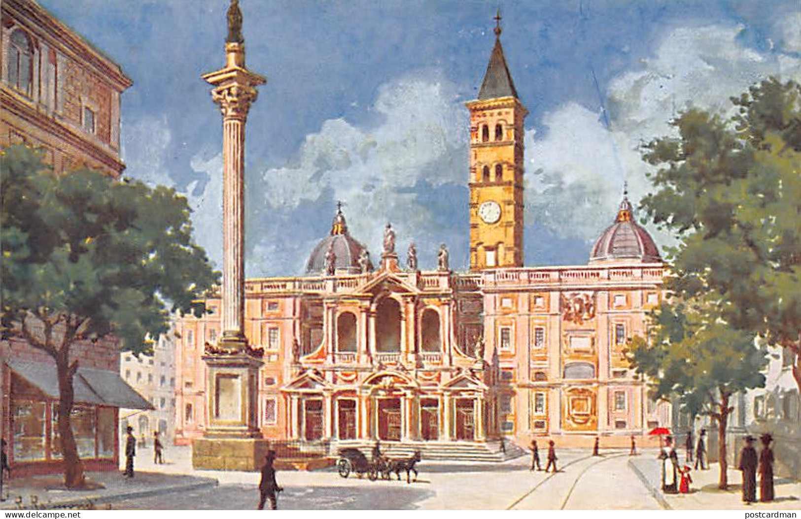 ROMA - Basilica Di S. Maria Maggiore - Dipinto Di R. Raimondi - Ed. A. Scrocchi - Other & Unclassified