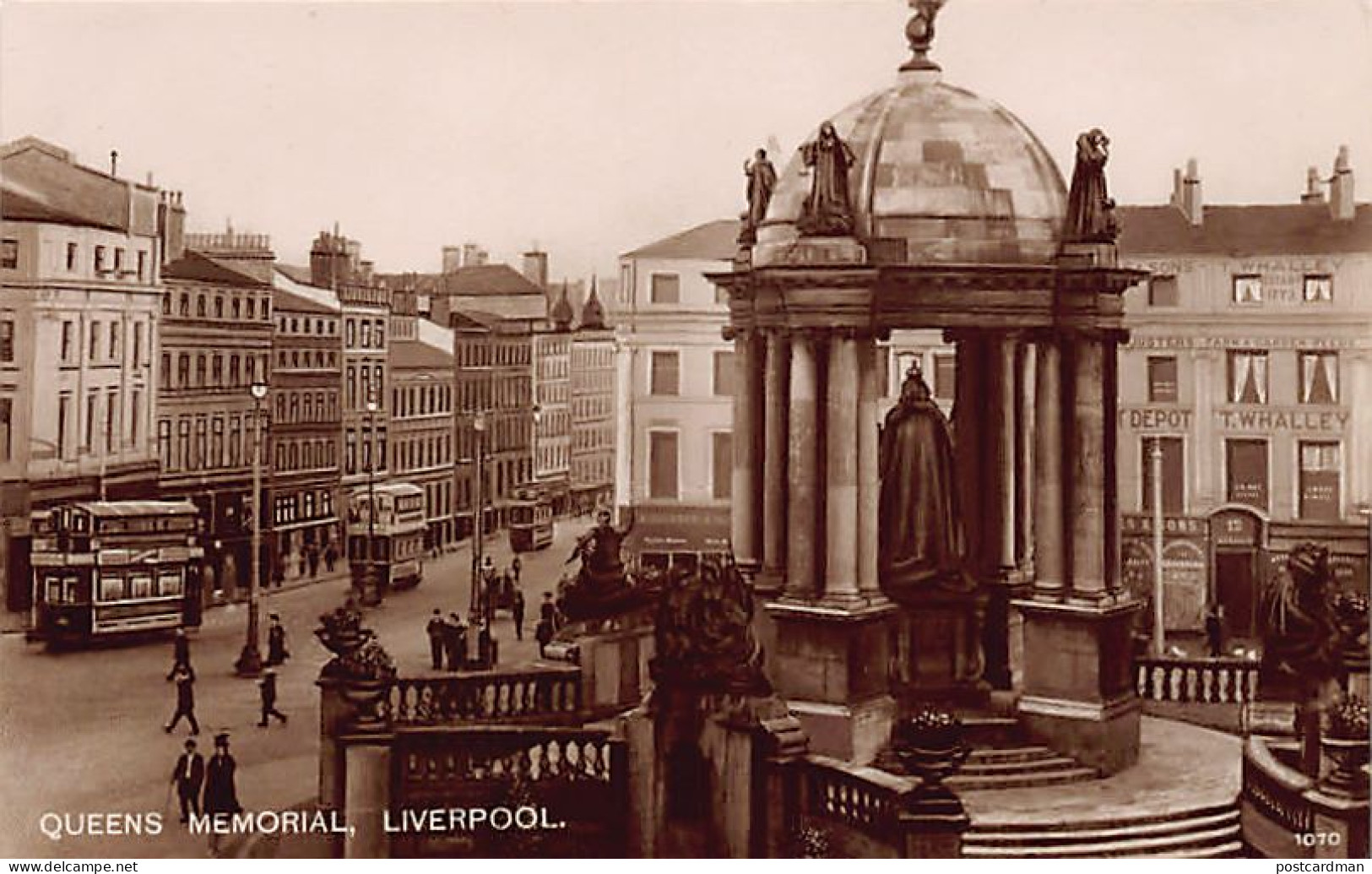 England - LIVERPOOL - Queens Memorial - Tram - Liverpool