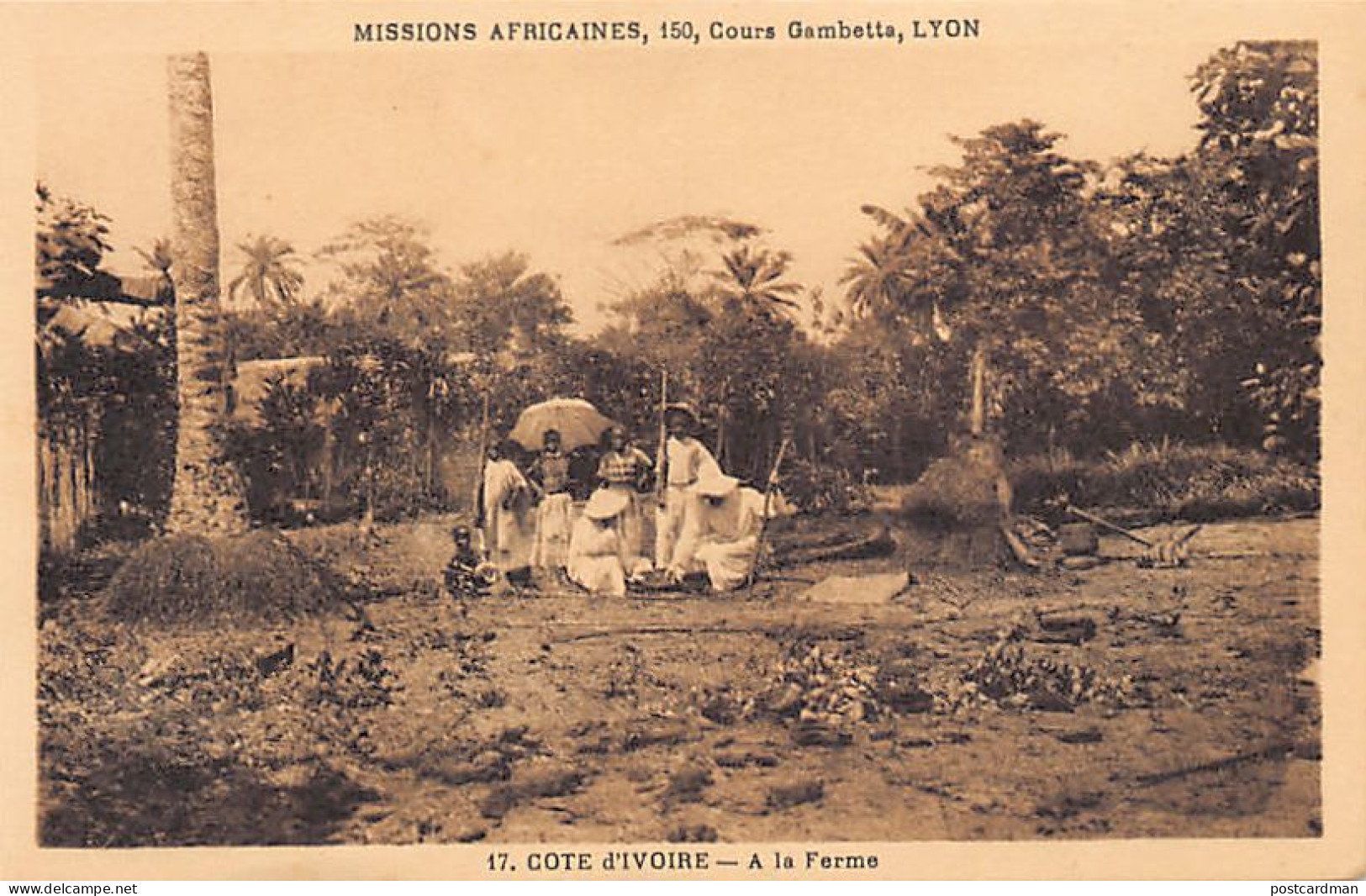 Côte D'Ivoire - À La Ferme - Ed. Missions Africaines 17 - Ivory Coast