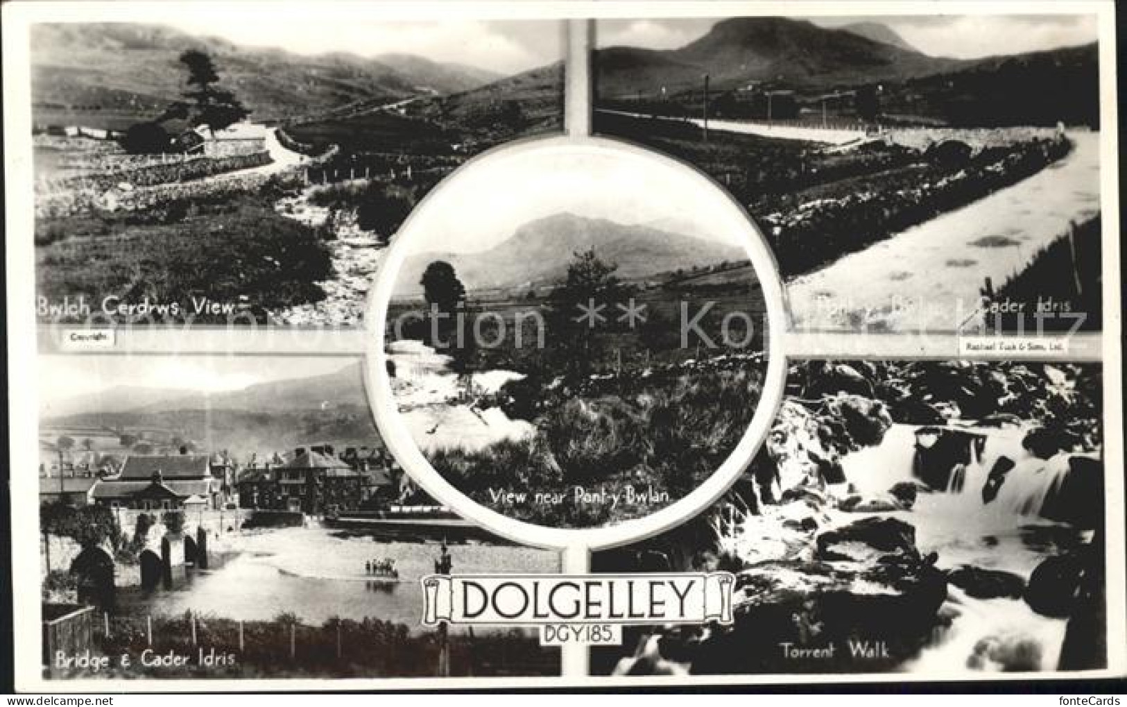 11732739 Dolgelley Bwlch Cerdrws View Cader Idris Torrent Walk Bridge Pont Y Bwl - Andere & Zonder Classificatie