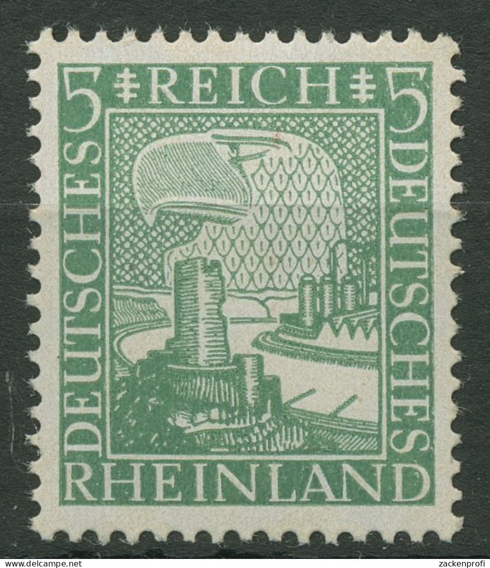 Deutsches Reich 1925 Rheinland 1000 Jahre Deutsch 372 Postfrisch - Ungebraucht