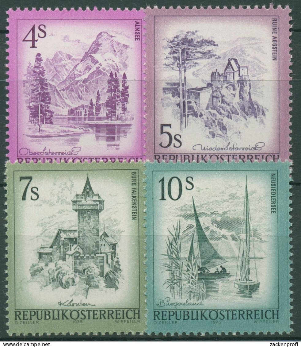 Österreich 1973 Sehenswürdigkeiten 1430/33 Postfrisch - Ongebruikt