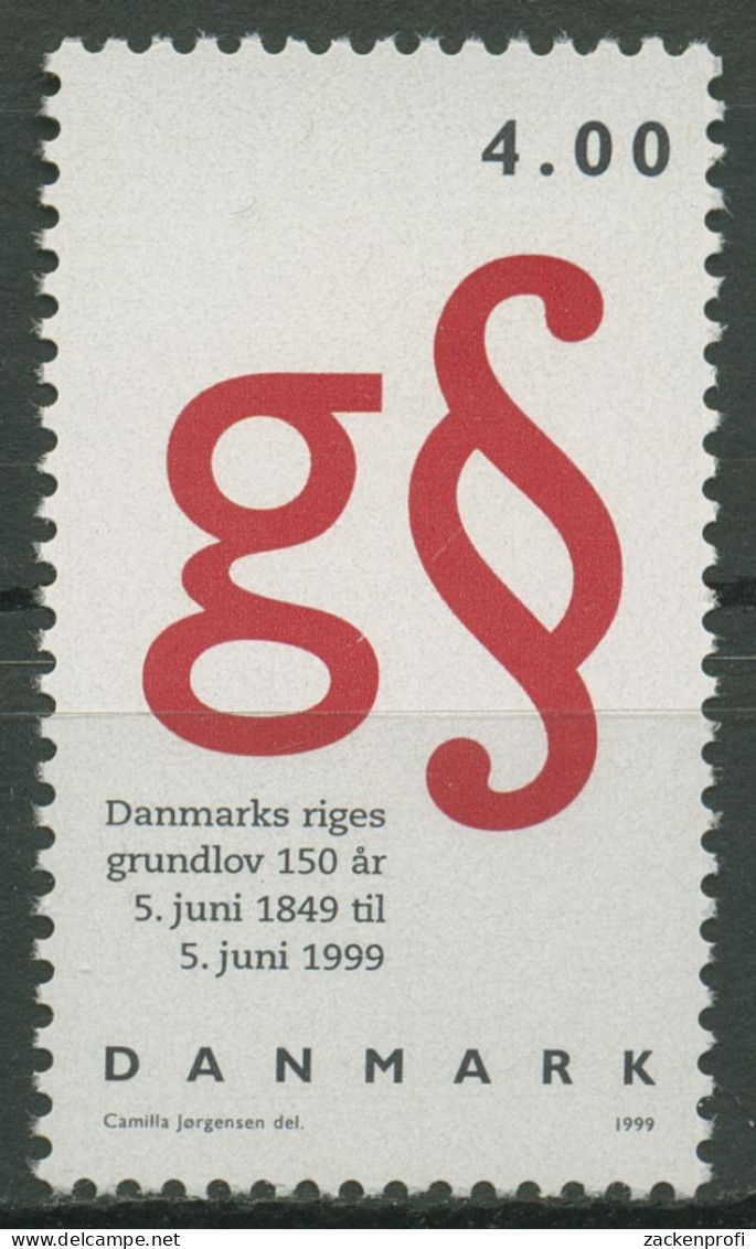 Dänemark 1999 Grundgesetz 1214 Postfrisch - Unused Stamps