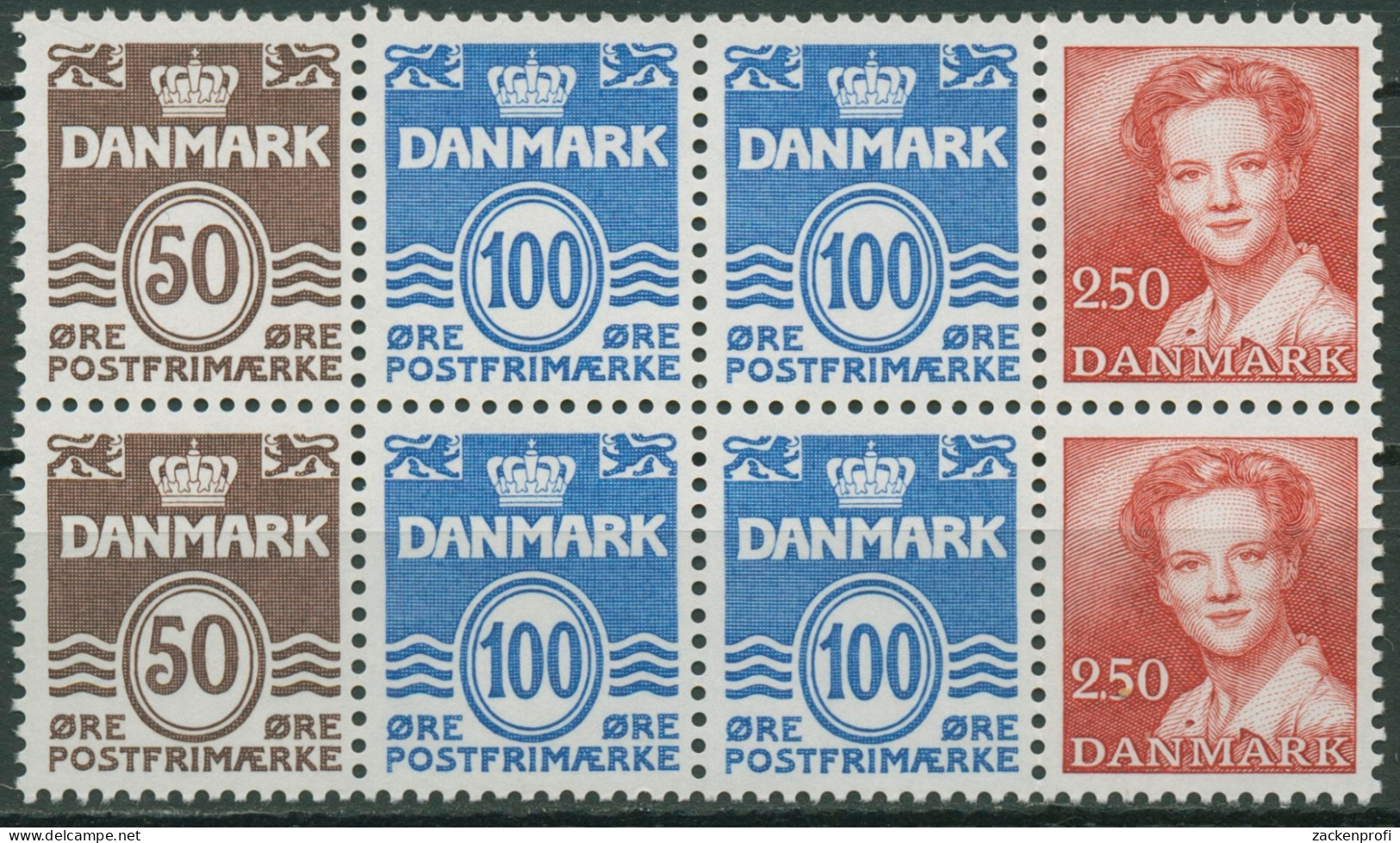 Dänemark 1974 Markenheftchenblatt H-Bl. 20 Postfrisch (C96554) - Postzegelboekjes