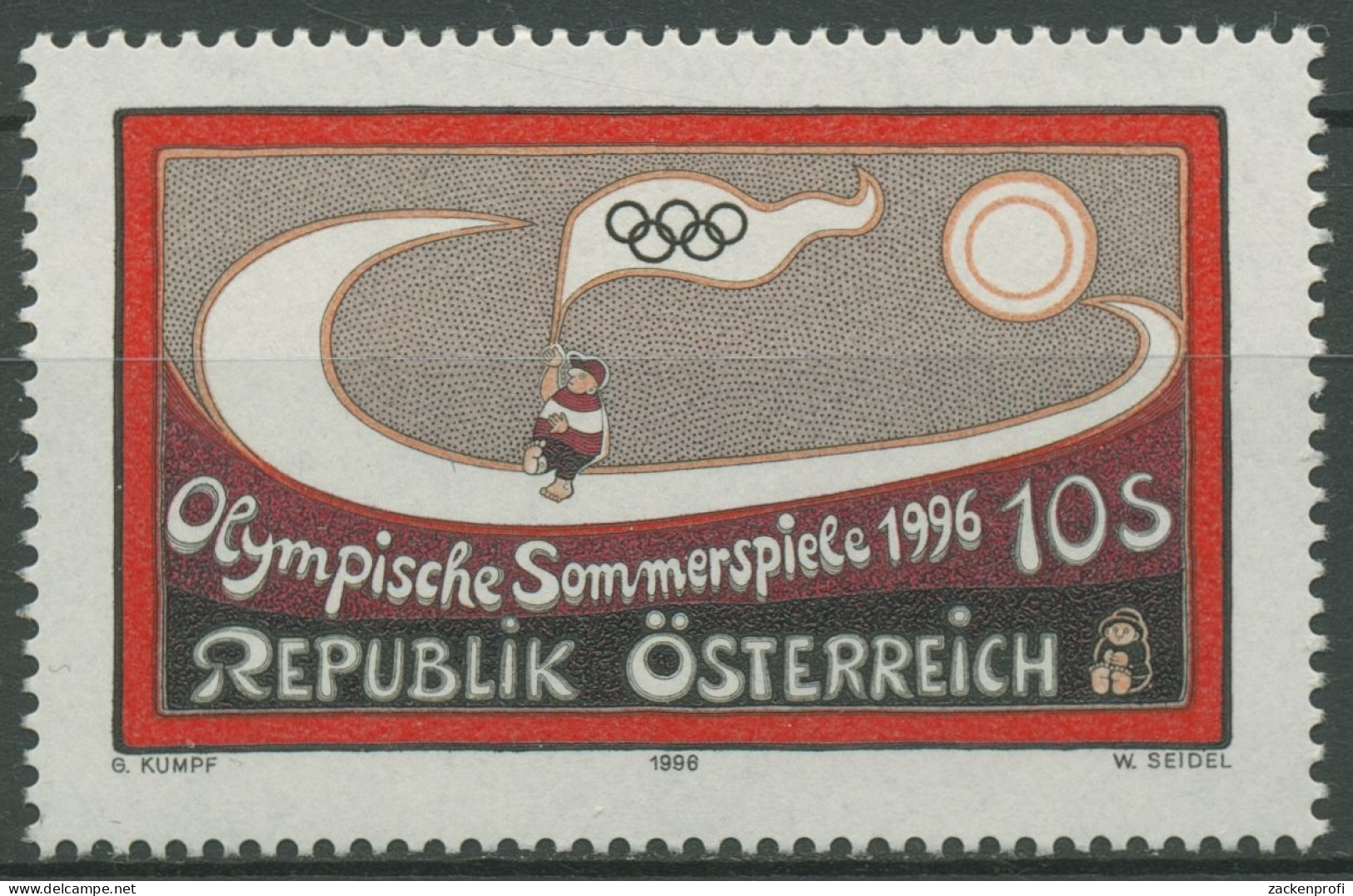 Österreich 1996 Olympia Sommerspiele Atlanta 2190 Postfrisch - Unused Stamps