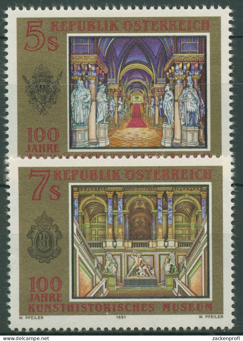 Österreich 1991 Heeresmuseum Kunsthistorisches Museum 2028/29 Postfrisch - Nuevos