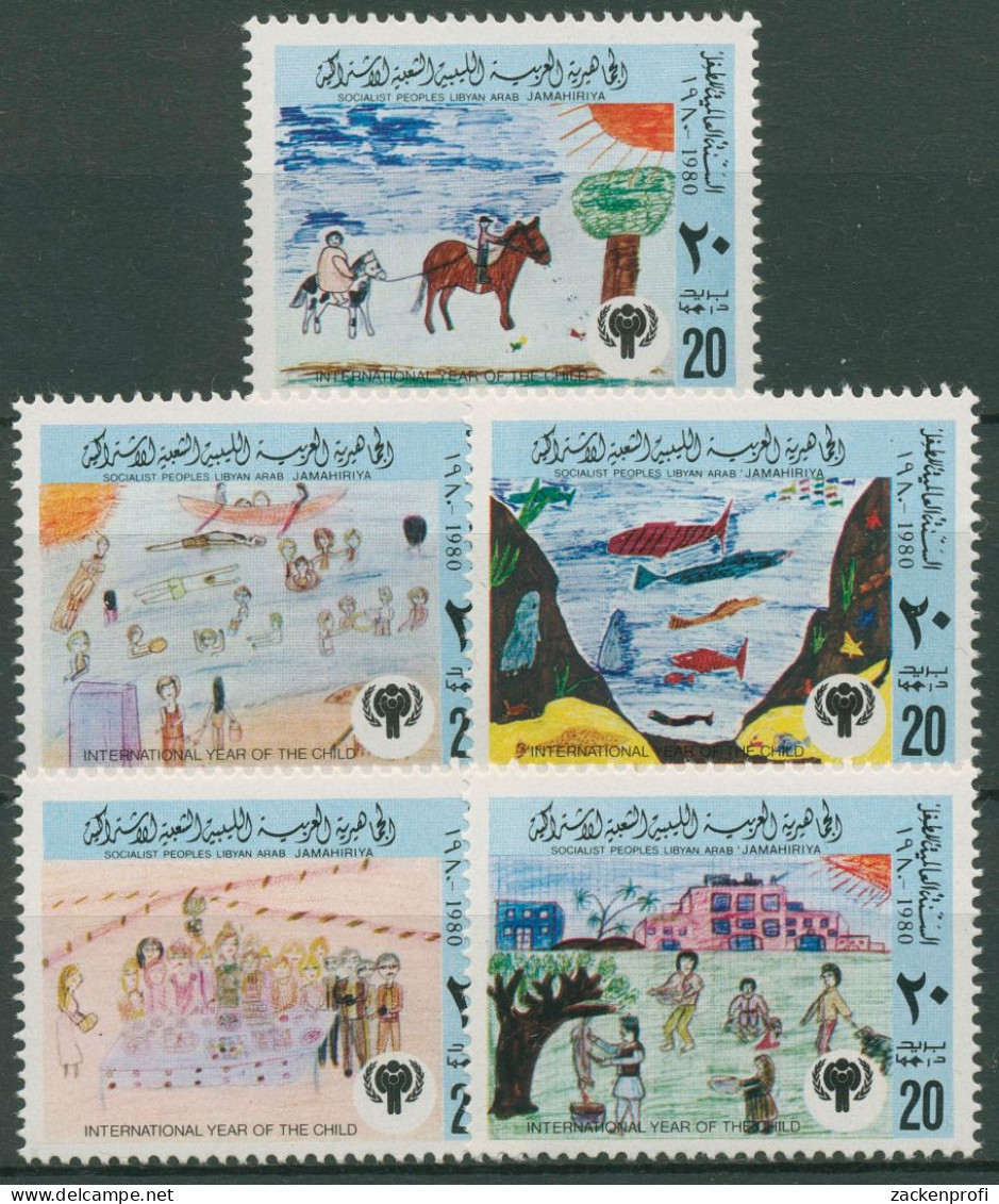 Libyen 1980 Tag Des Kindes Kinderzeichnungen 804/08 Postfrisch - Libia