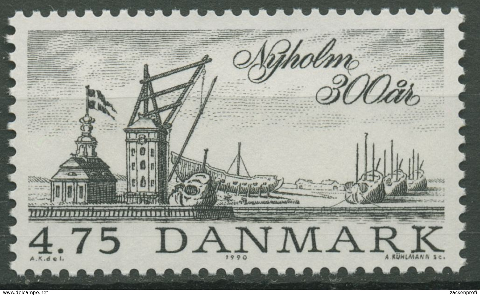 Dänemark 1990 Hafen Nyholm 976 Postfrisch - Ungebraucht
