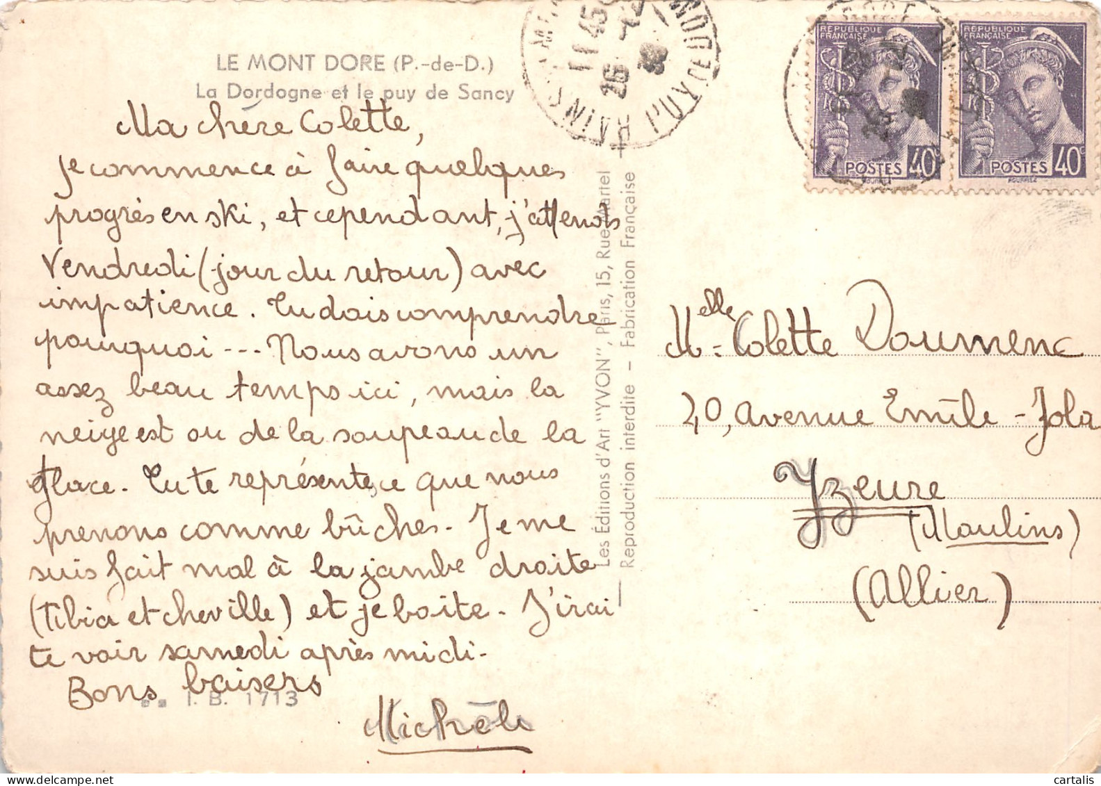 63-LE MONT DORE-N°C4112-C/0209 - Le Mont Dore