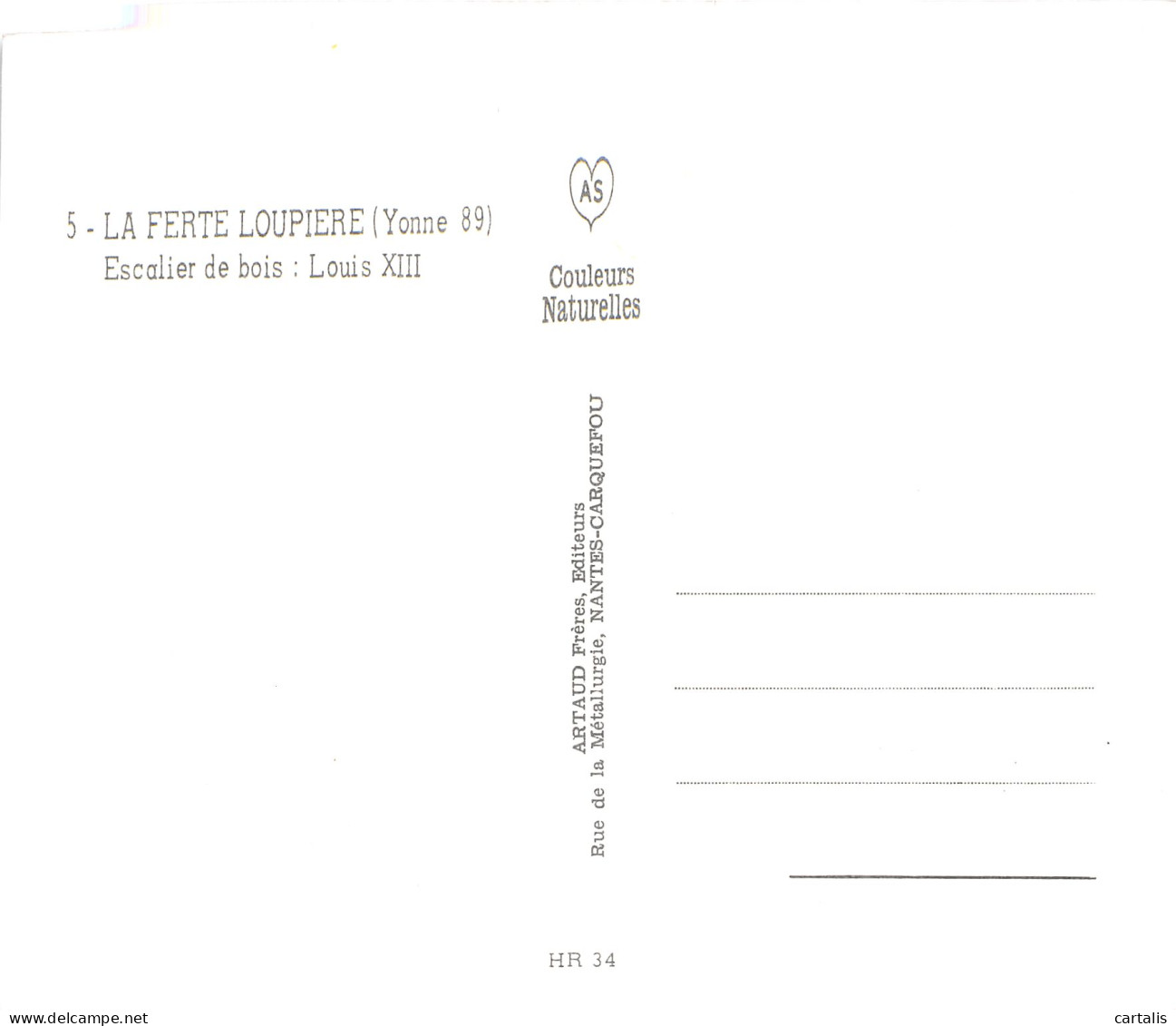89-LA FERTE LOUPIERE-N°C4112-C/0213 - Autres & Non Classés