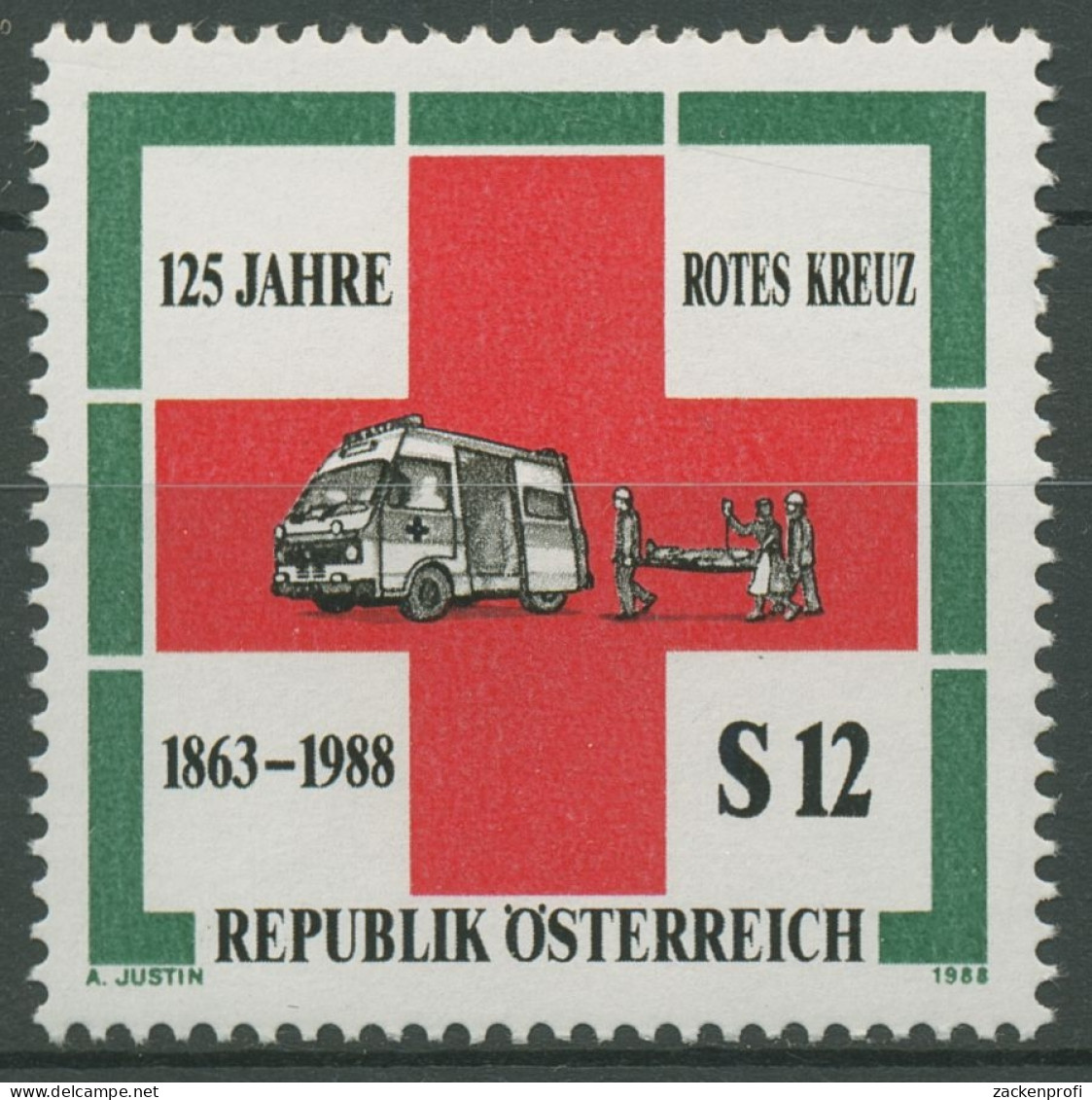 Österreich 1988 Internationales Rotes Kreuz 1920 Postfrisch - Unused Stamps