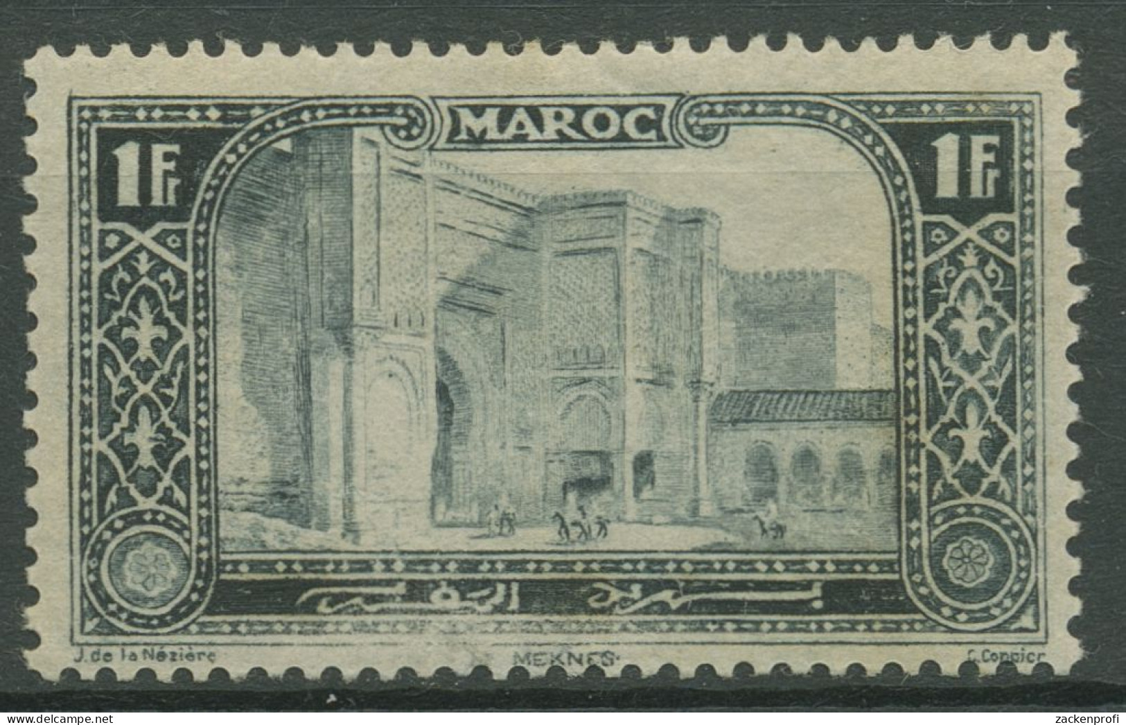 Marokko 1917 Baudenkmäler 34 Mit Falz - Unused Stamps