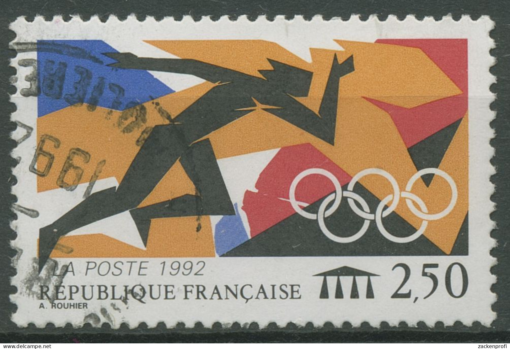 Frankreich 1992 Olympia Sommerspiele Barcelona 2890 Gestempelt - Gebruikt