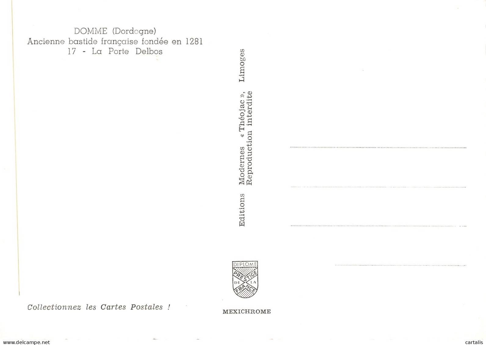 24-DOMME-N°C4112-B/0261 - Sonstige & Ohne Zuordnung