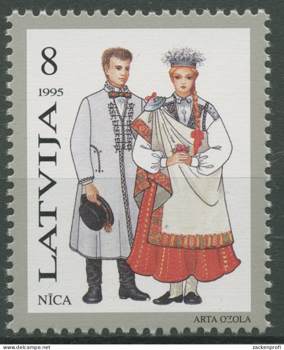 Lettland 1995 Trachten 407 Postfrisch - Lettland
