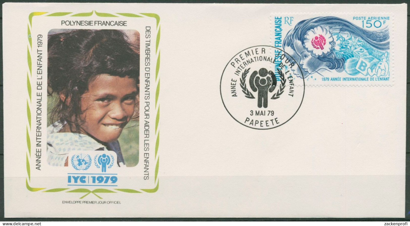 Französisch-Polynesien 1979 Int. Jahr Des Kindes Spielzeug 284 FDC (X60529) - Briefe U. Dokumente