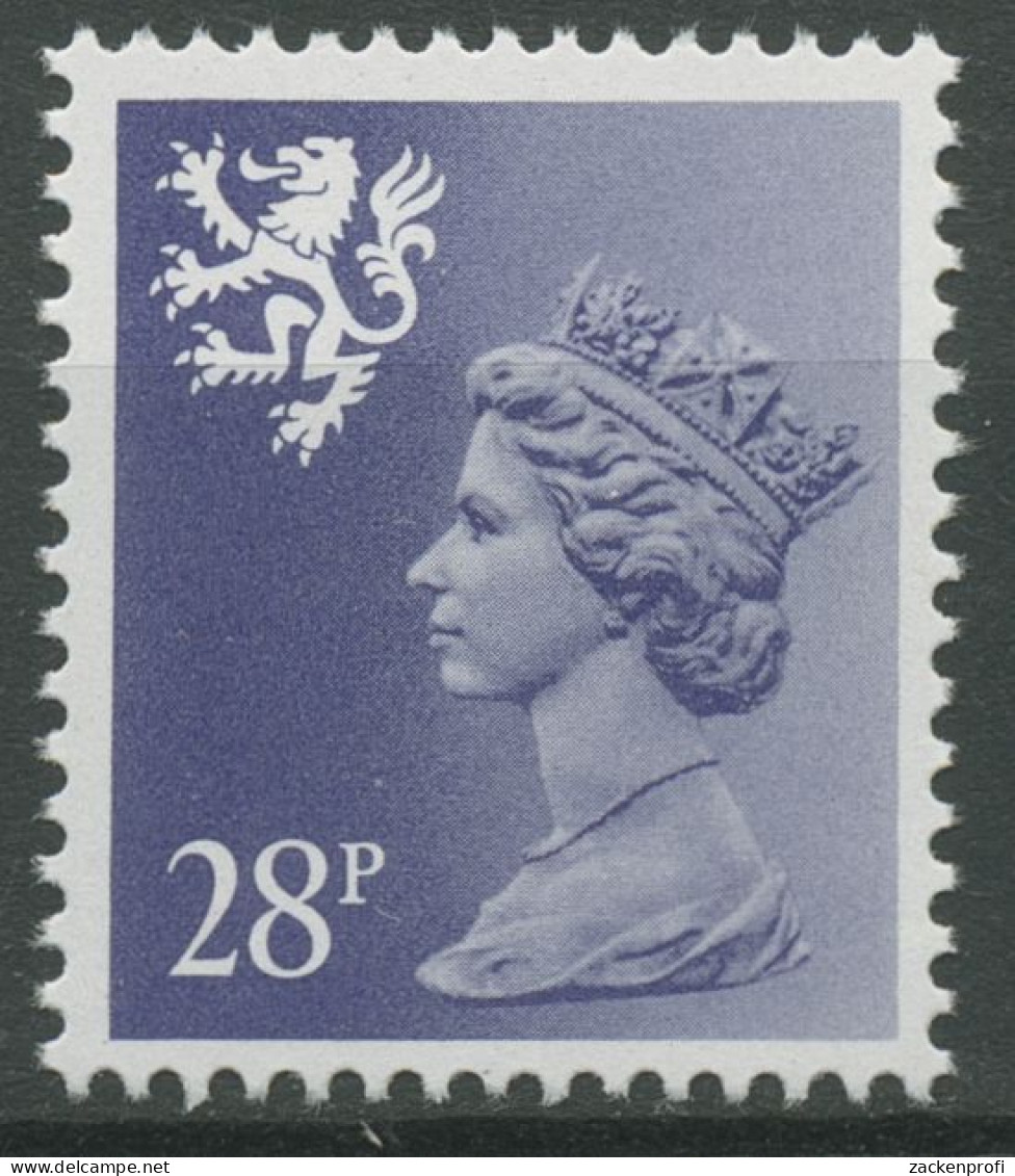 Großbritannien-Schottland 1983 Königin Elisabeth II. 42 C Postfrisch - Schotland