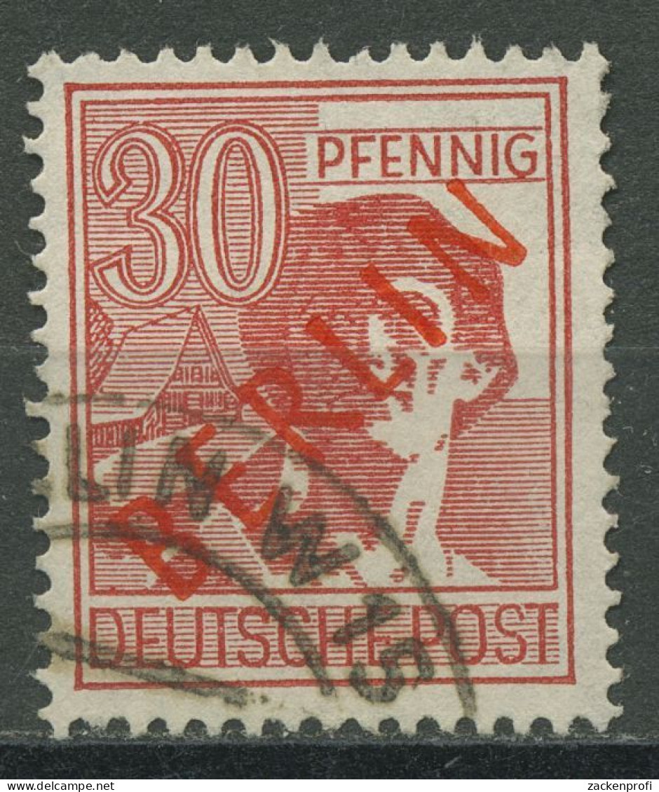 Berlin 1949 Rotaufdruck 28 Gestempelt - Used Stamps