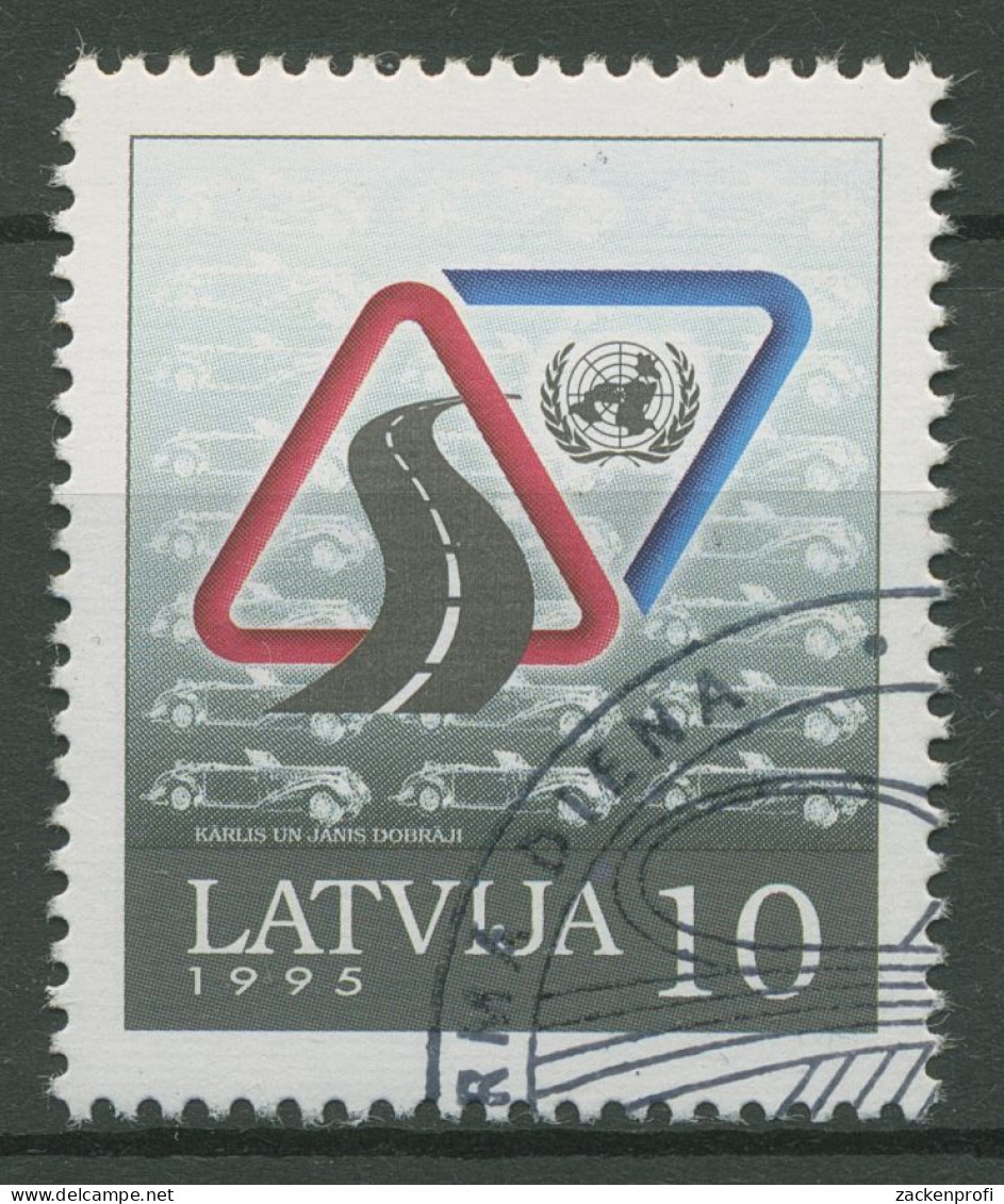 Lettland 1995 Jahr Der Verkehrssicherheit 393 Gestempelt - Latvia