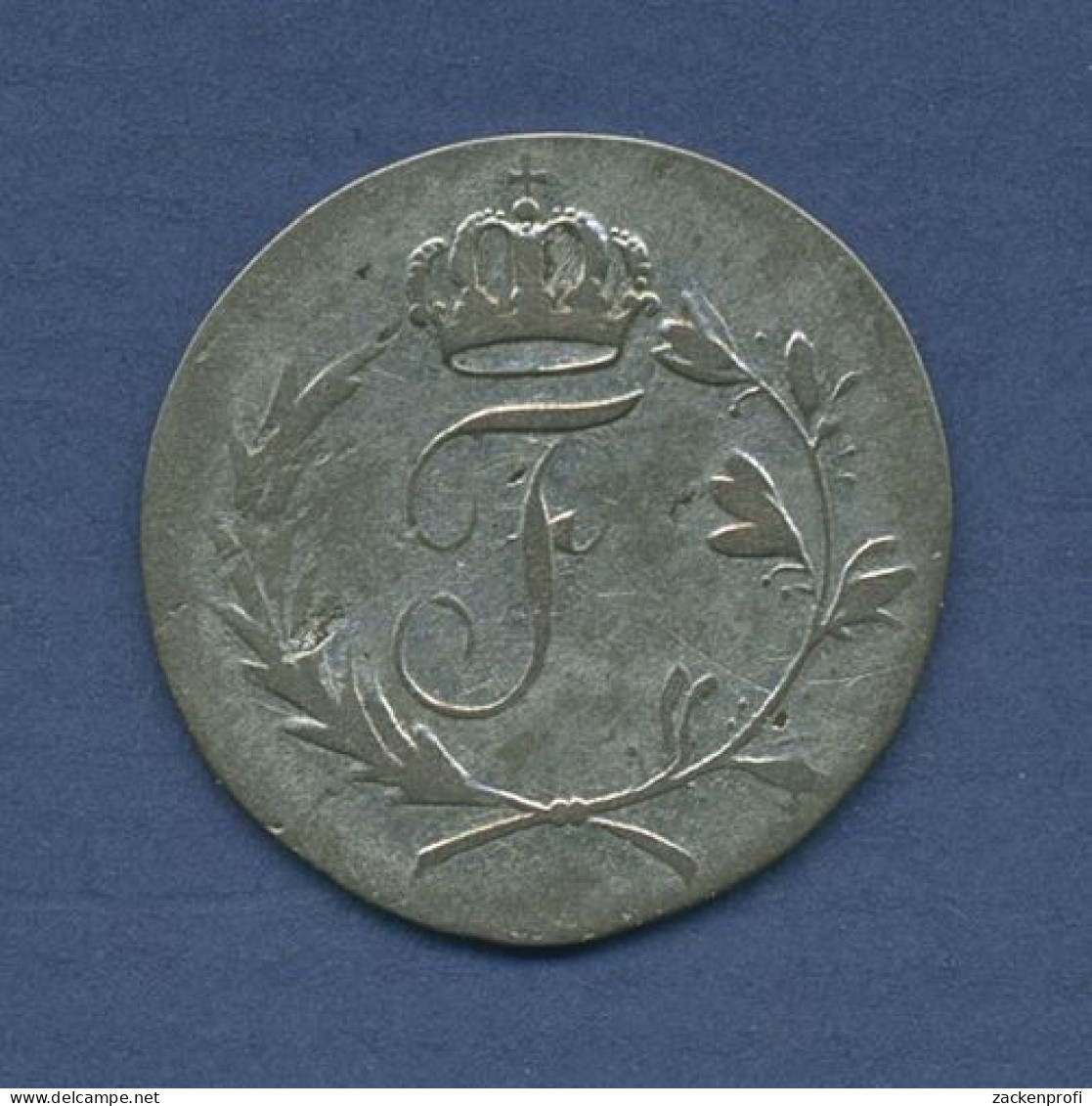 Sachsen-Hildburghausen 6 Kreuzer 1821, Friedrich, J 314 Fast Ss (m3991) - Monedas Pequeñas & Otras Subdivisiones