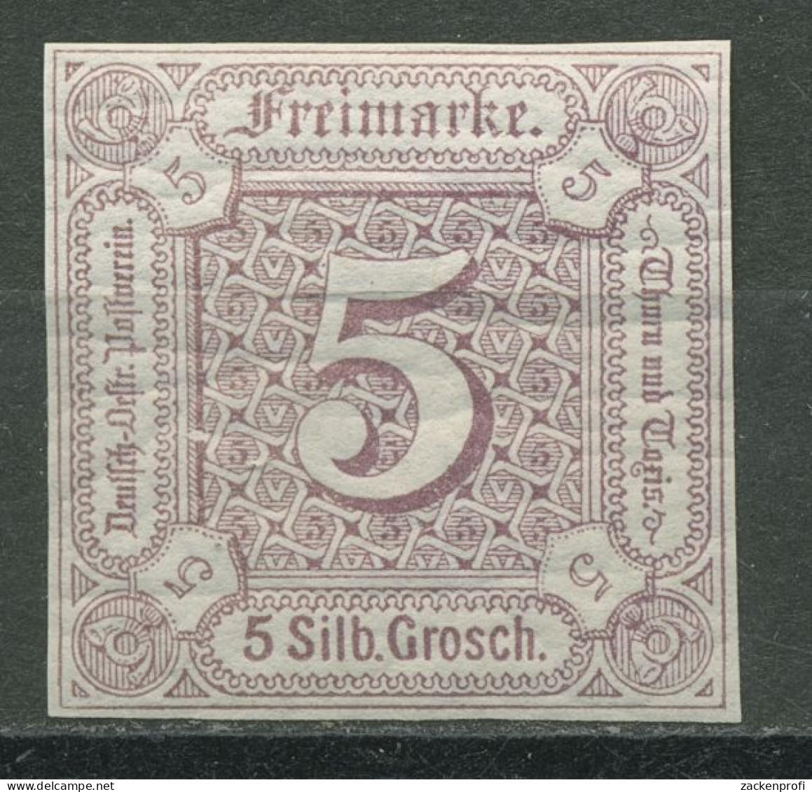 Thurn Und Taxis 1859/61 5 Silbergroschen 18 Postfrisch - Altri & Non Classificati