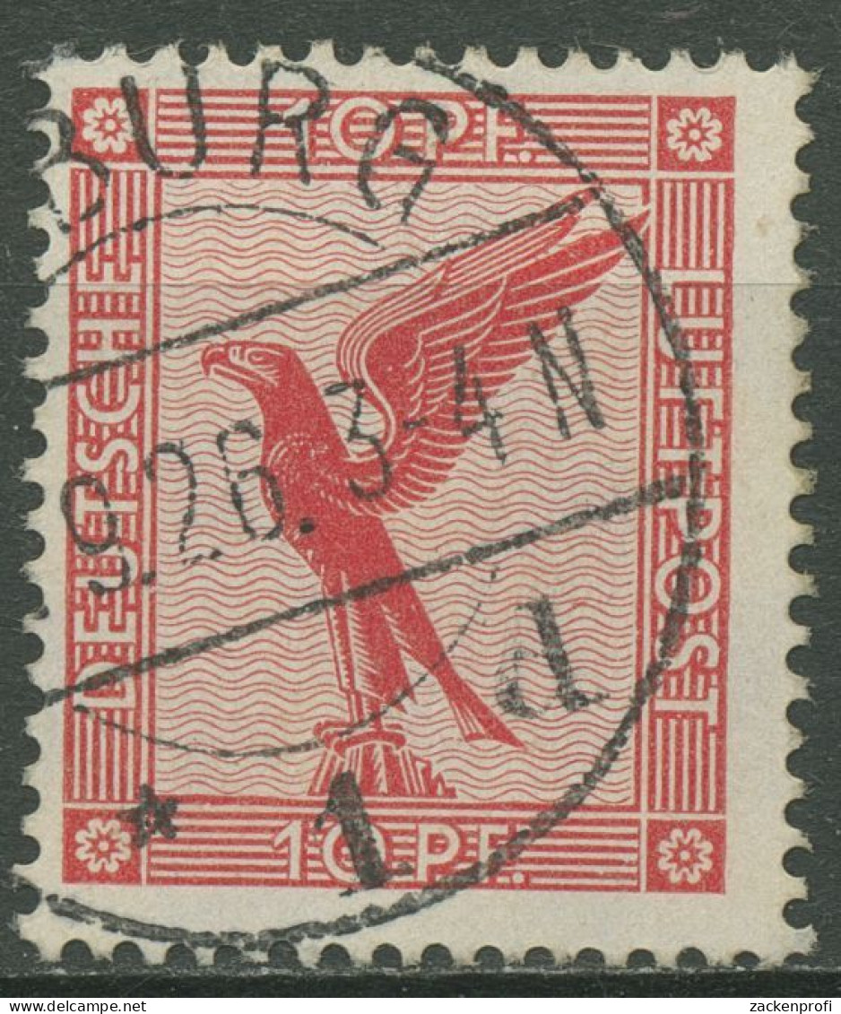 Deutsches Reich 1926 Flugpostmarken: Adler 379 Mit TOP-Stempel - Usati