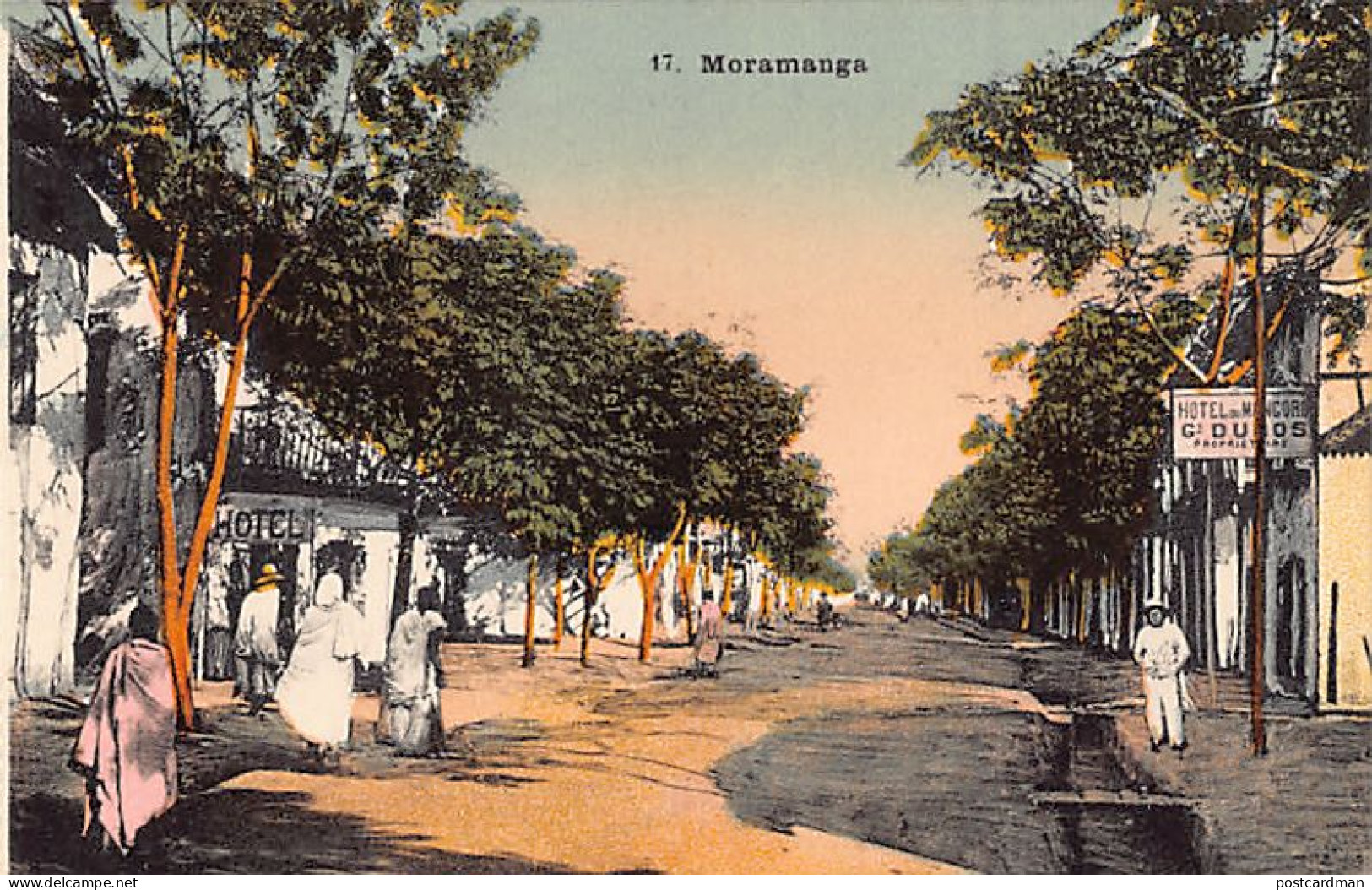 Madagascar - MORAMNAGA - Rue Principale - Hôtel Du Mangora - Ed. J. Paoli Et Fils 17 - Madagascar