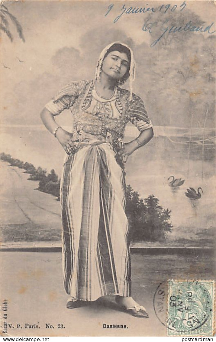 Algérie - Danseuse - COIN INFÉRIEUR DROIT ABIMÉ Voir Les Scans Pour L'état - Ed. V. P. 23 - Frauen