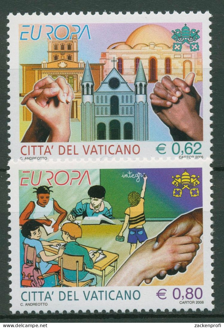 Vatikan 2006 Europa CEPT Integration 1546/47 Postfrisch - Ungebraucht